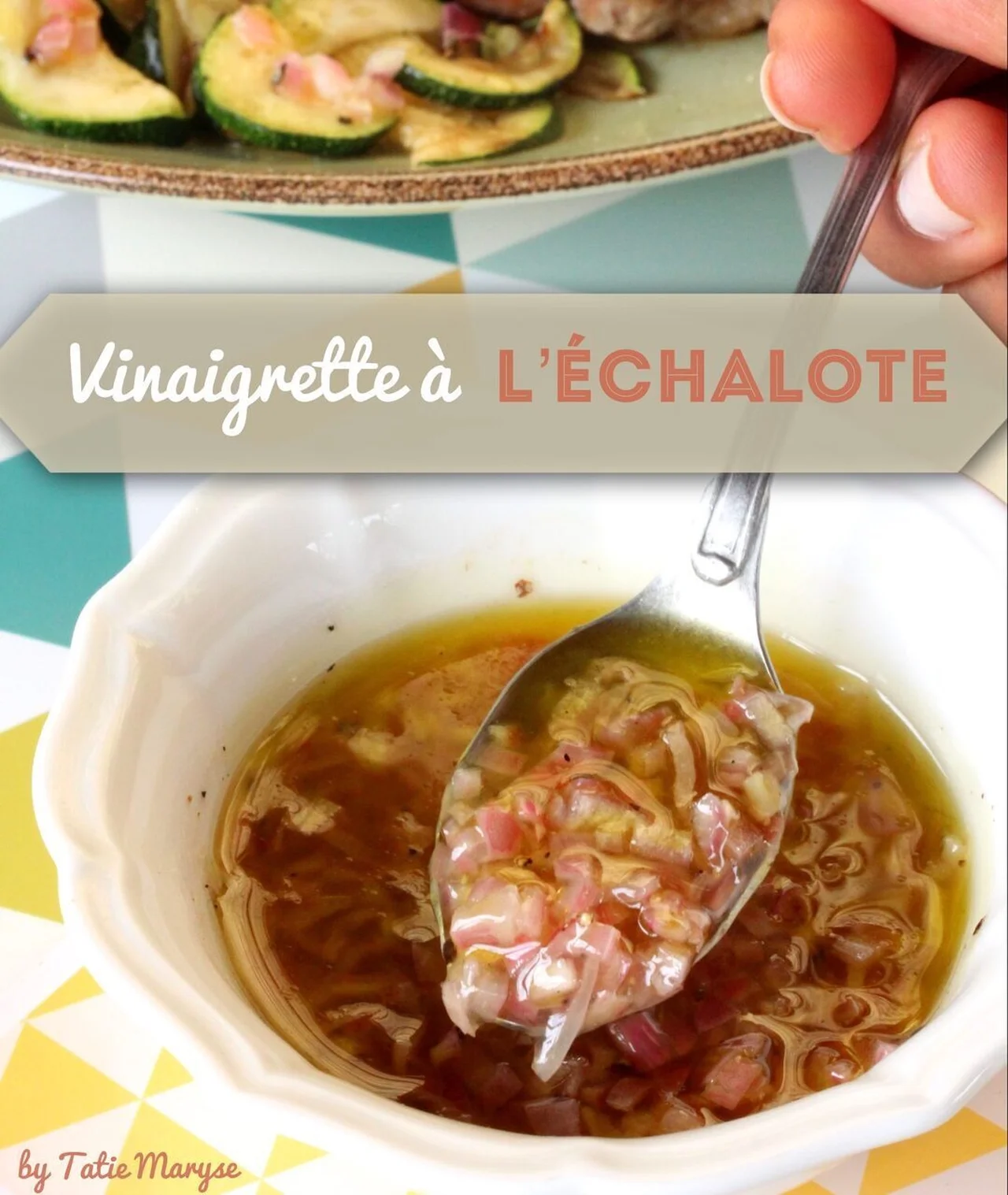 Sauce vinaigrette à l'échalote