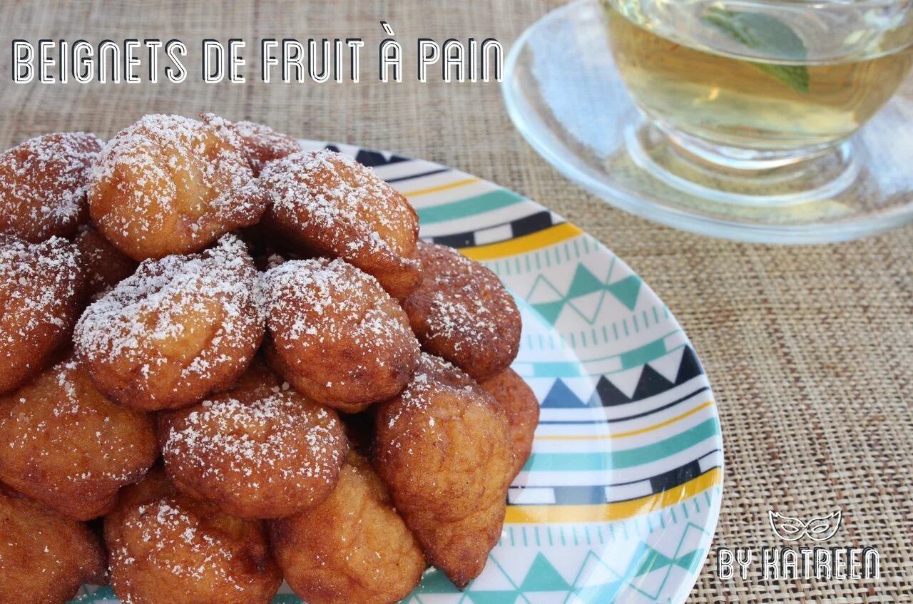 Beignets de fruit à pain doux