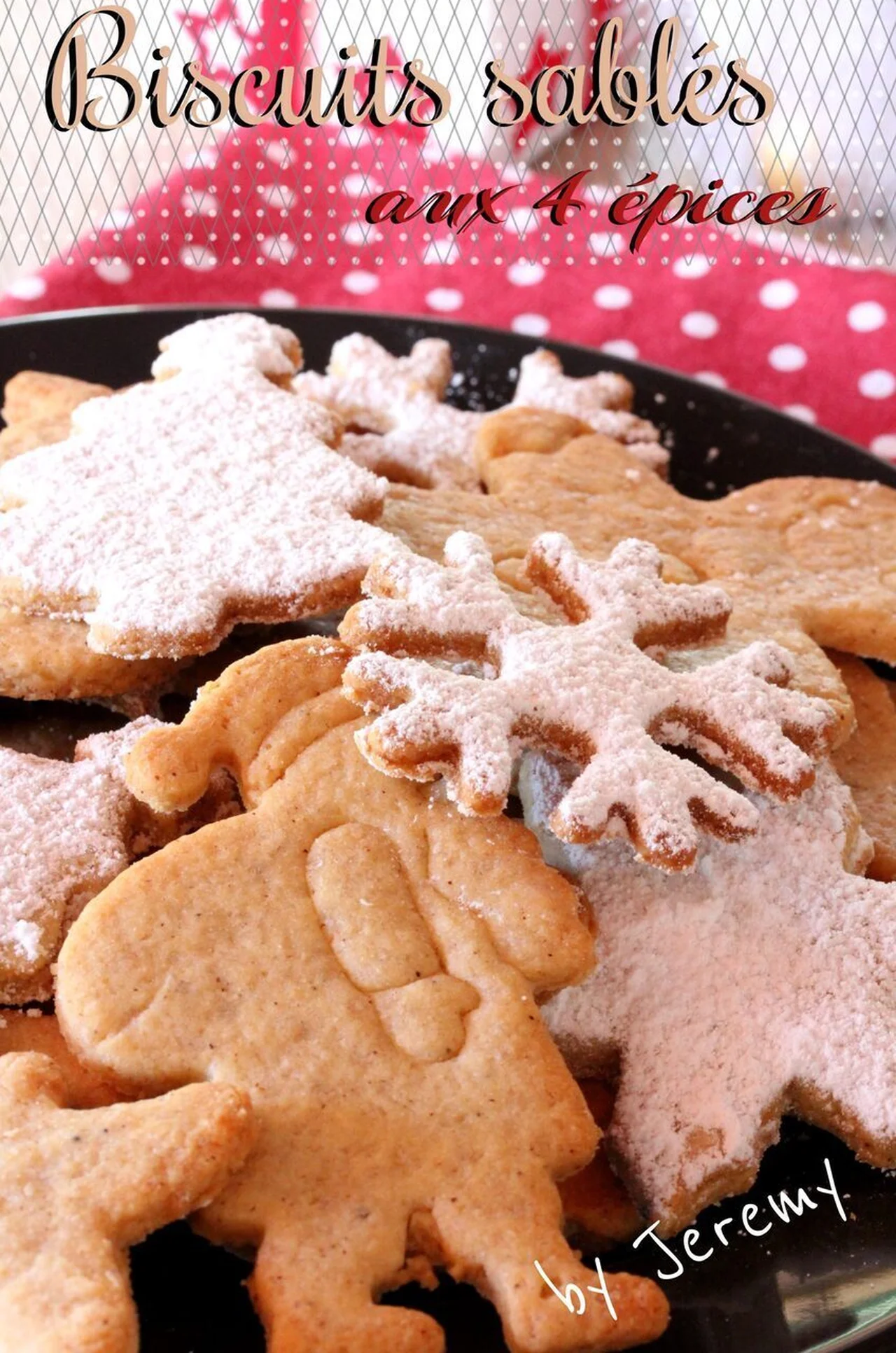 Biscuits sablés aux quatre-épices