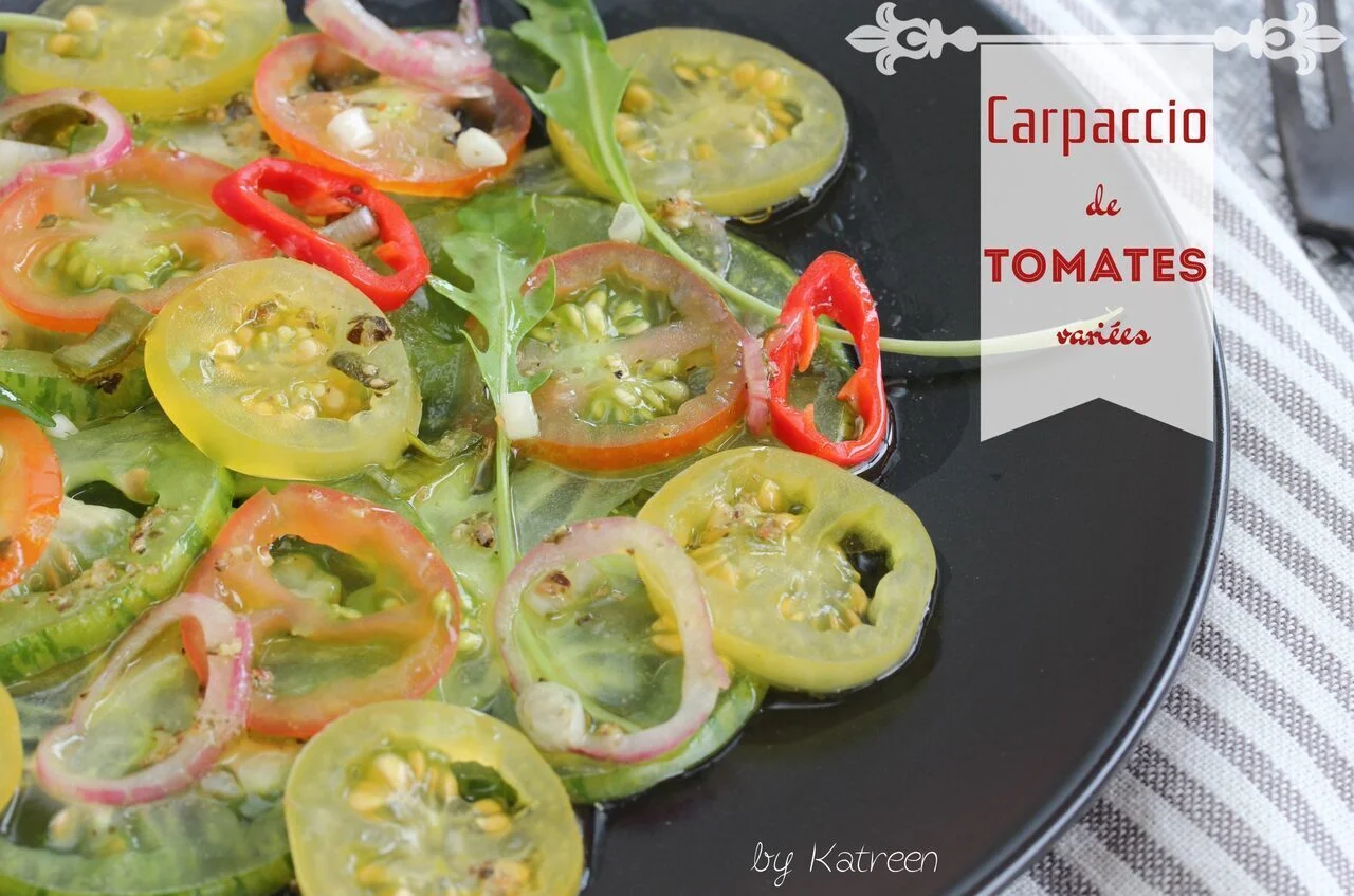 Carpaccio de tomates