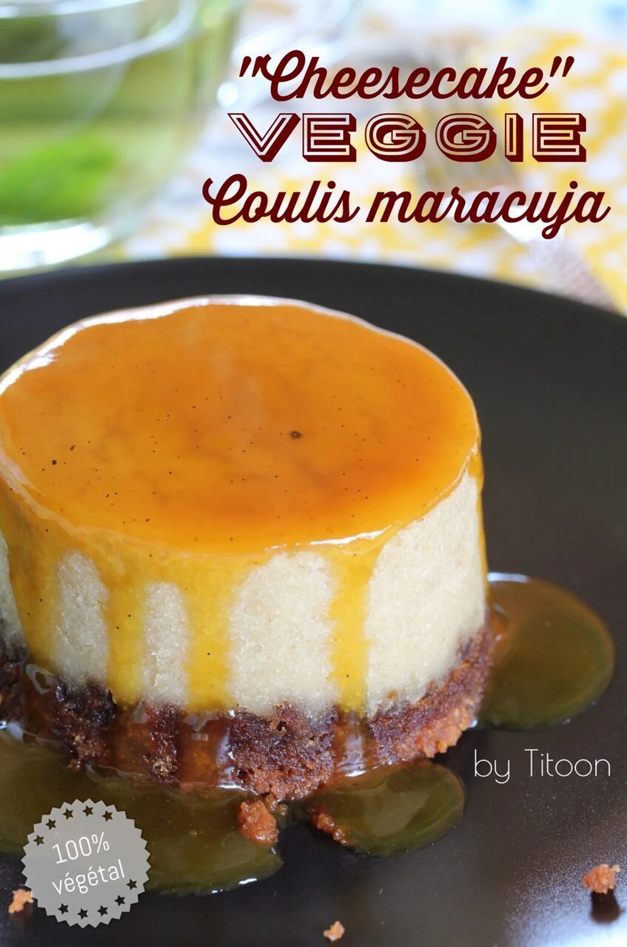 Cheesecake végétalien