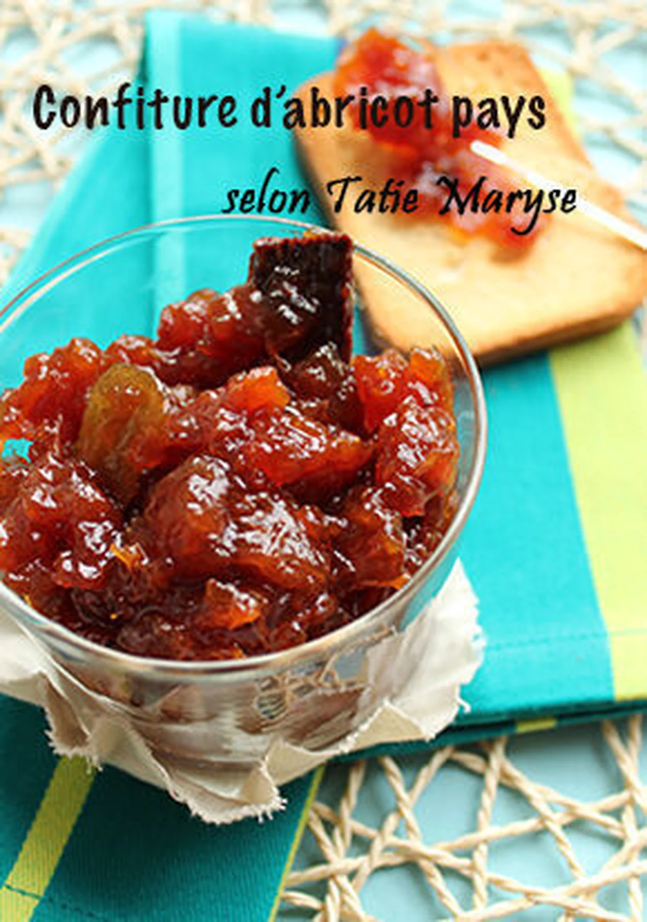Confiture d'abricot pays