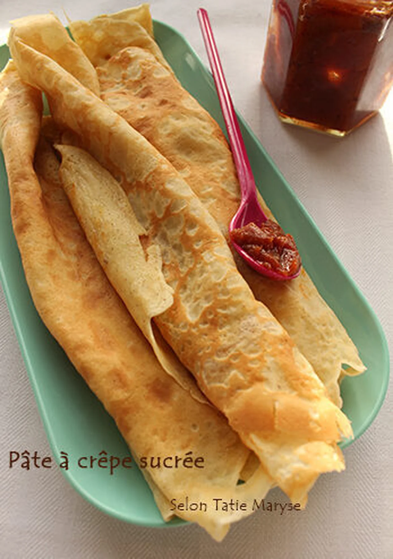 Pâte à crêpe sucrée antillaise