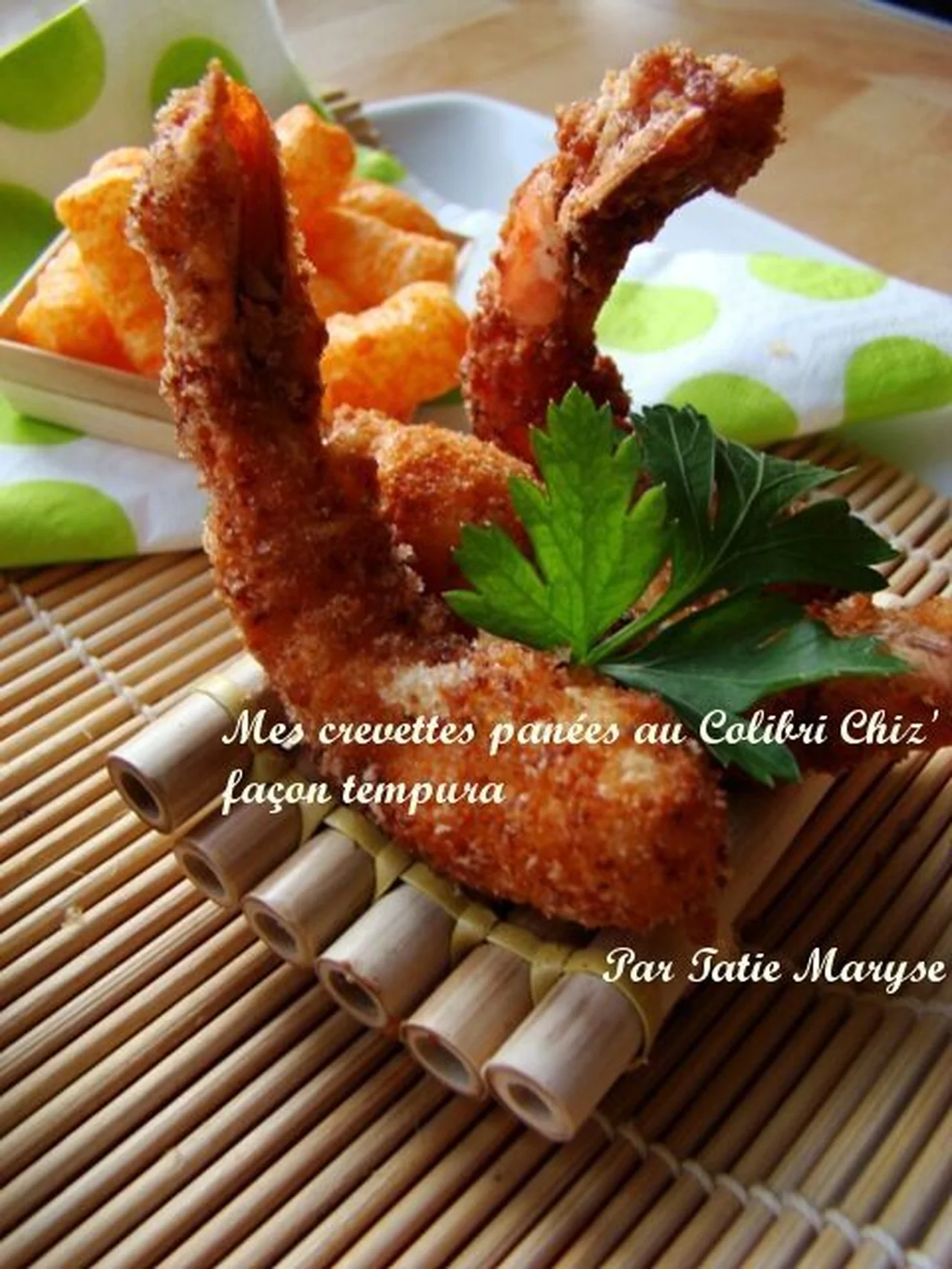 Crevettes panées et épicées