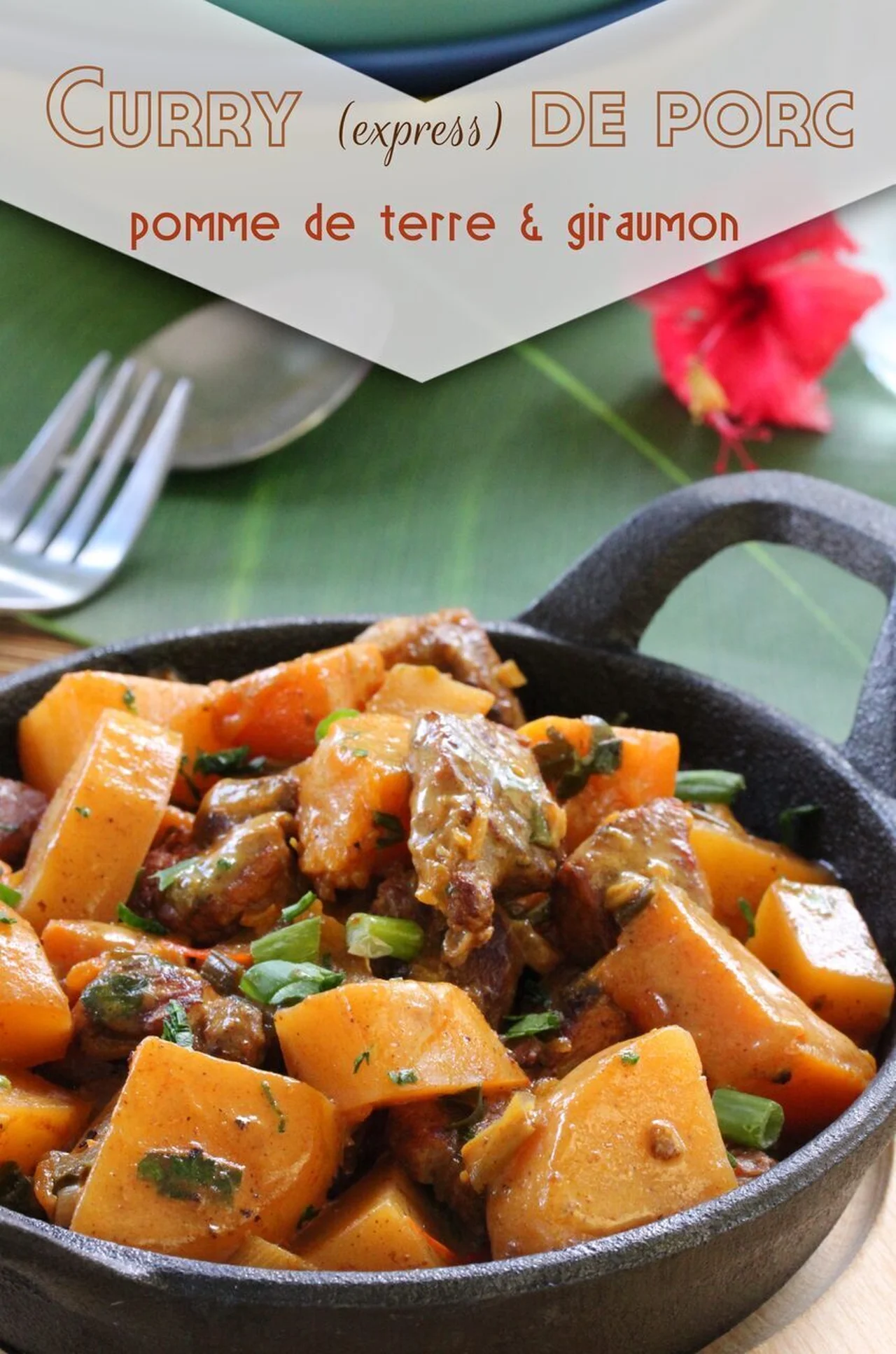 Curry de porc express