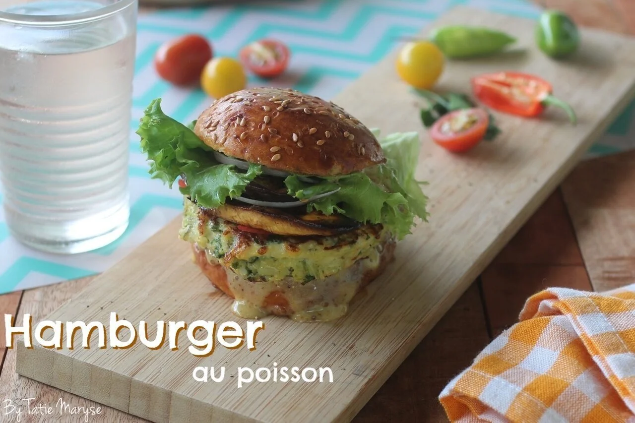 Fish burger créole