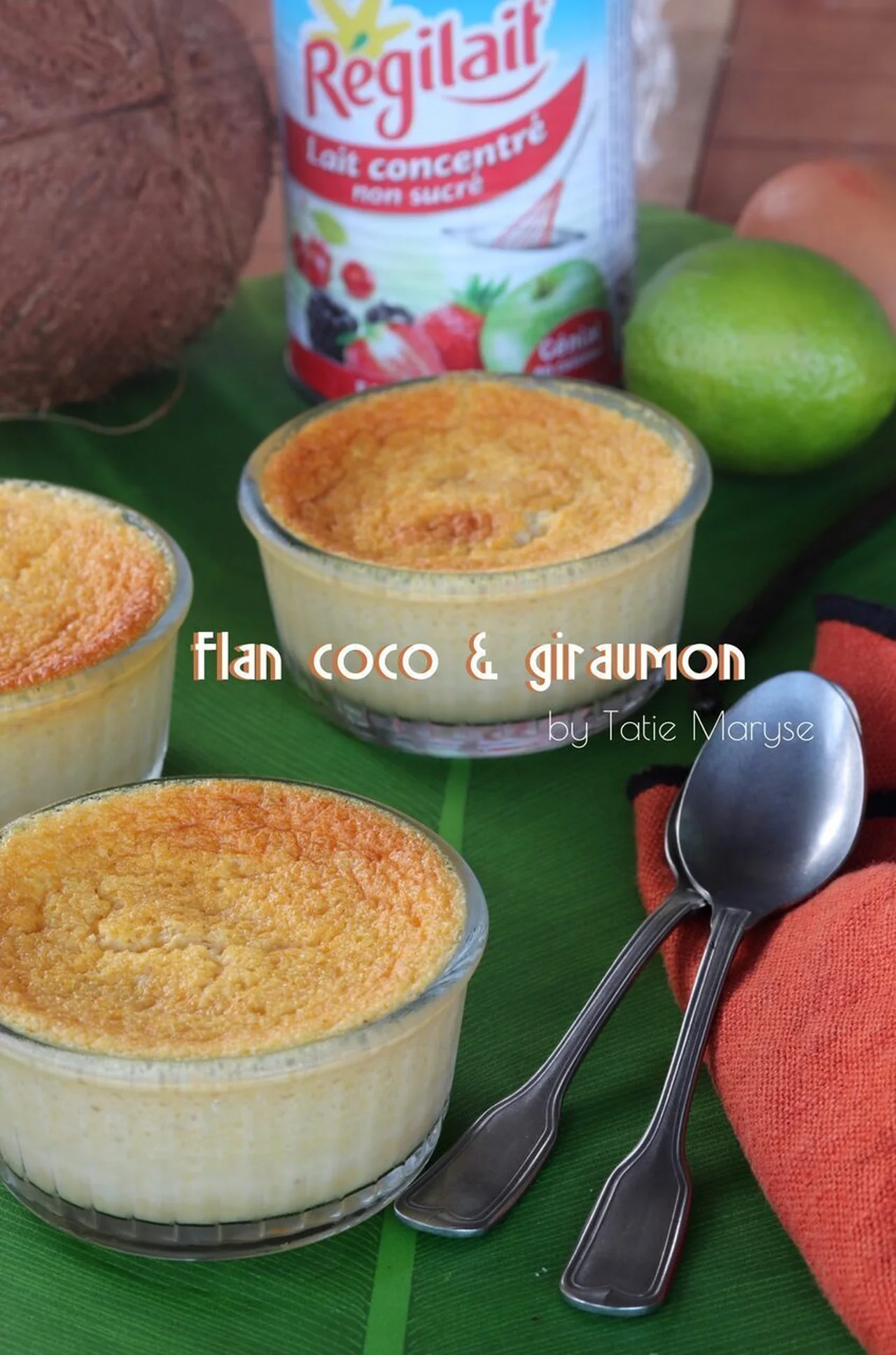 Flan giraumon coco