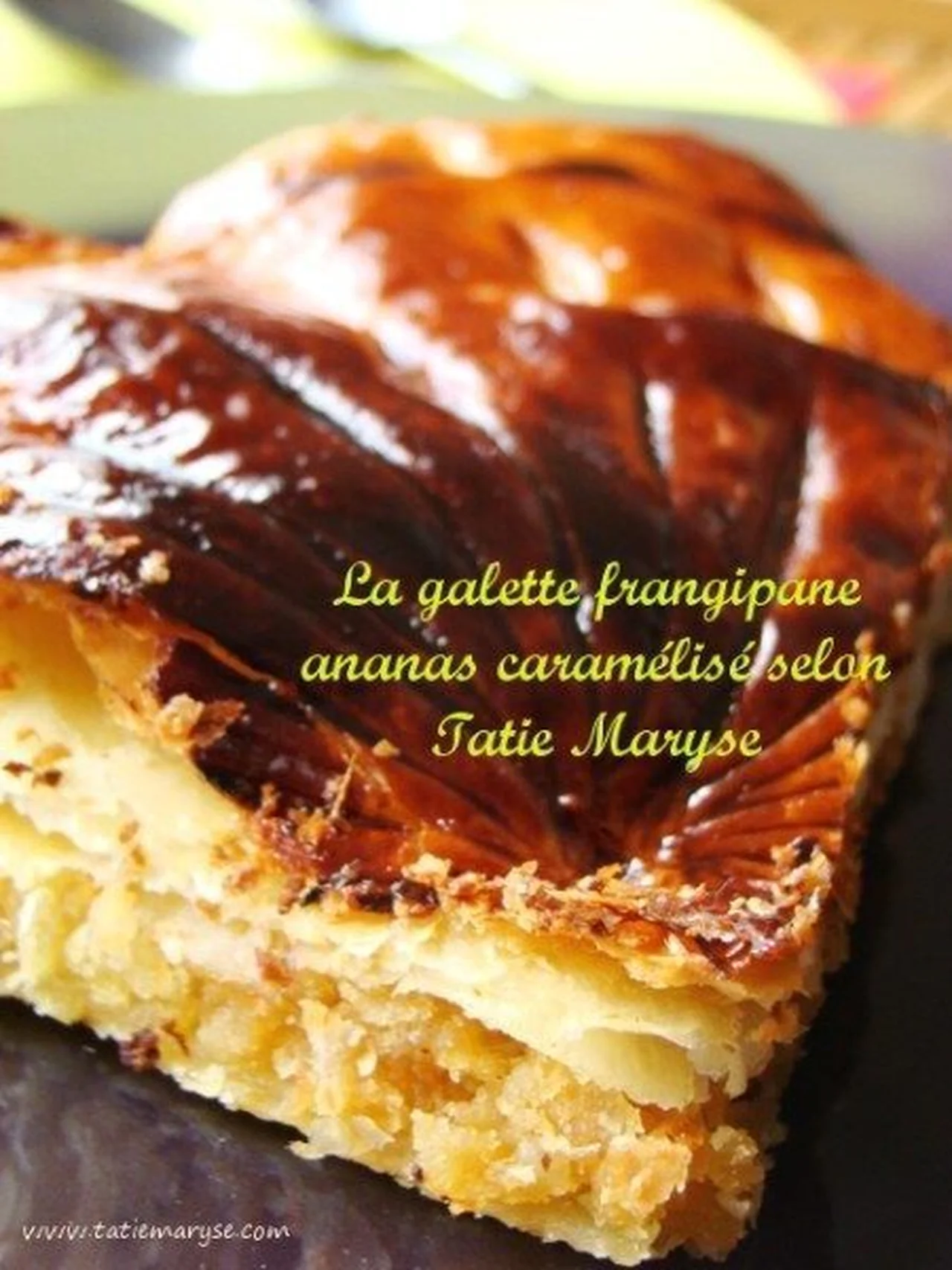 Galette frangipane ananas