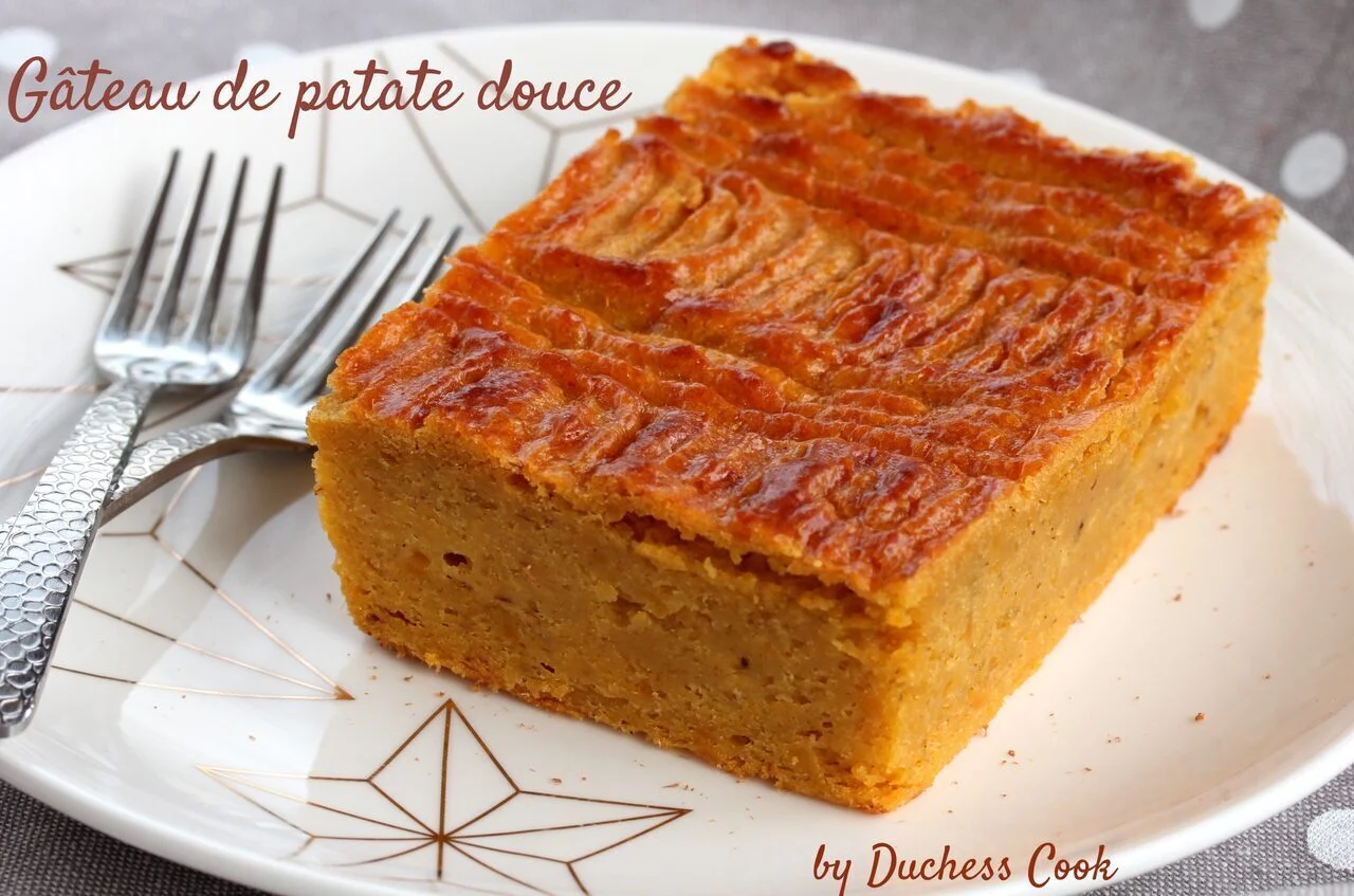Gâteau patate douce antillais