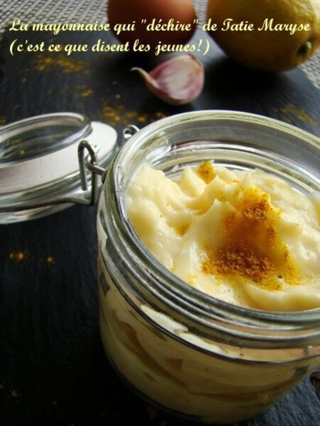 Mayonnaise maison antillaise