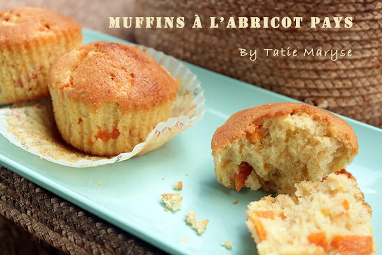 Muffins à l'abricot