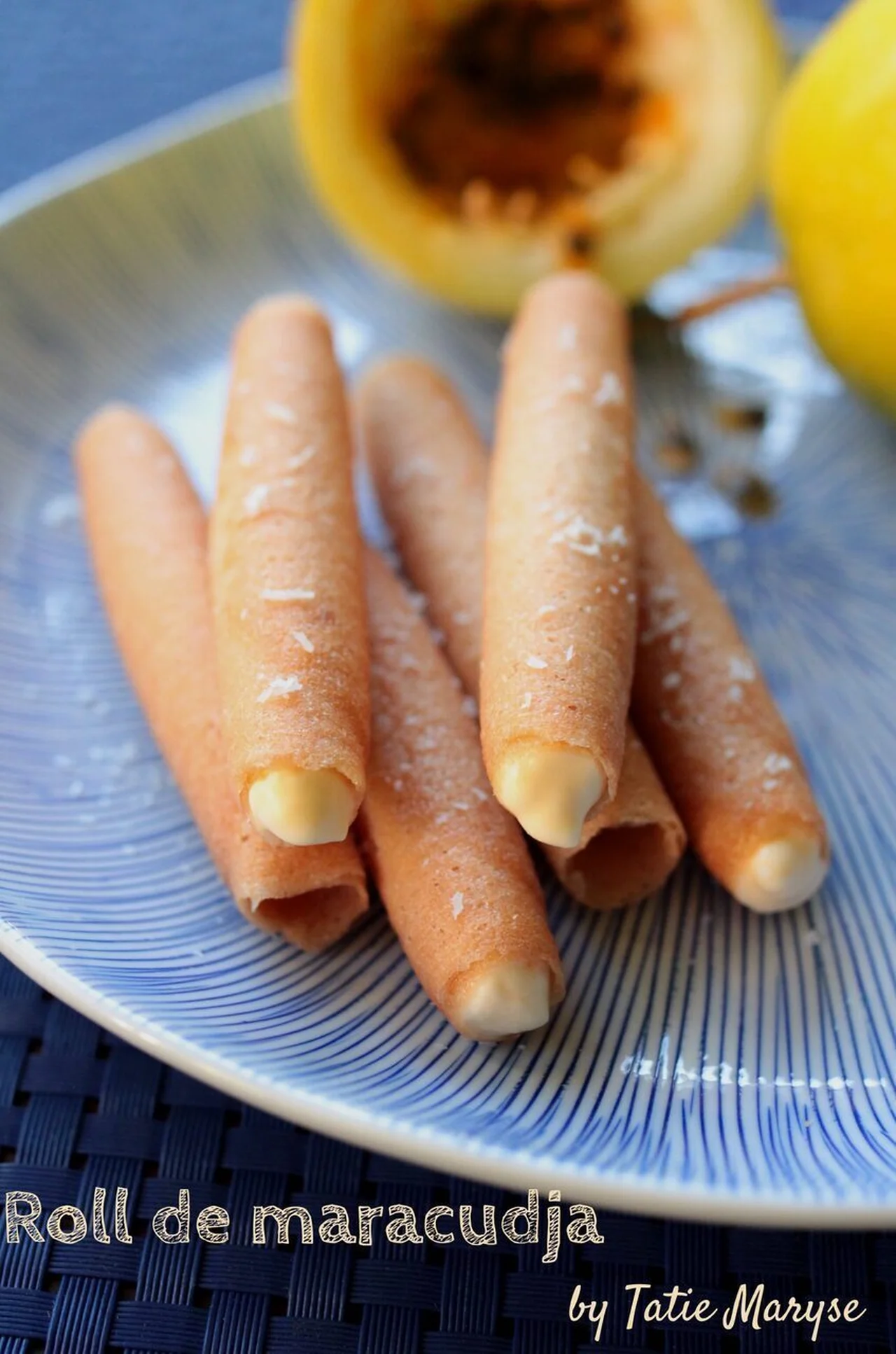 Rolls de maracuja