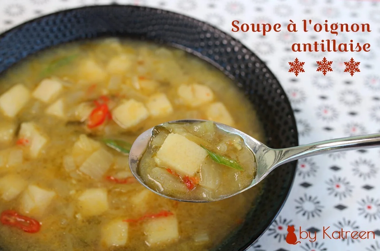 Soupe à l'oignon antillaise
