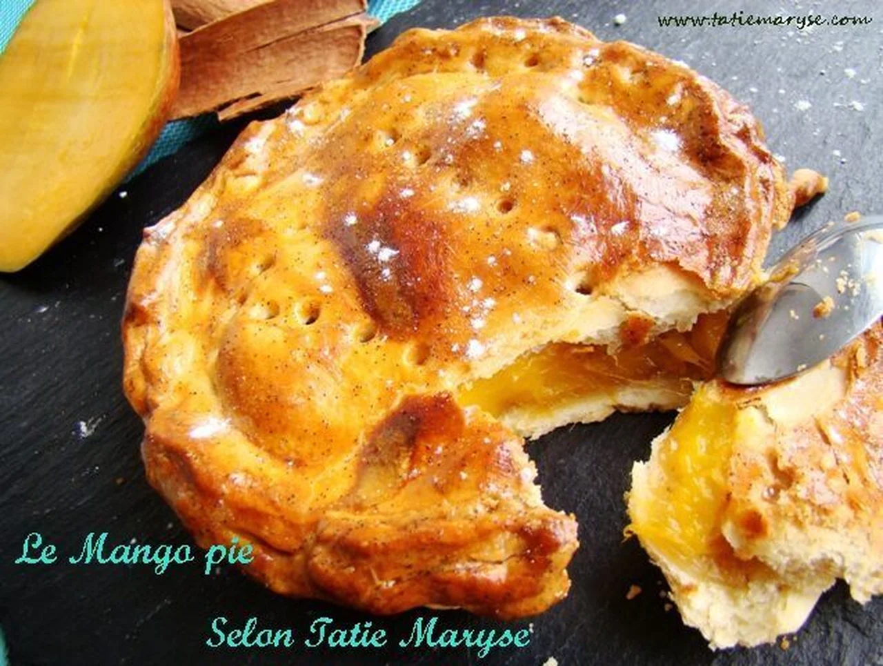 Tourte à la mangue