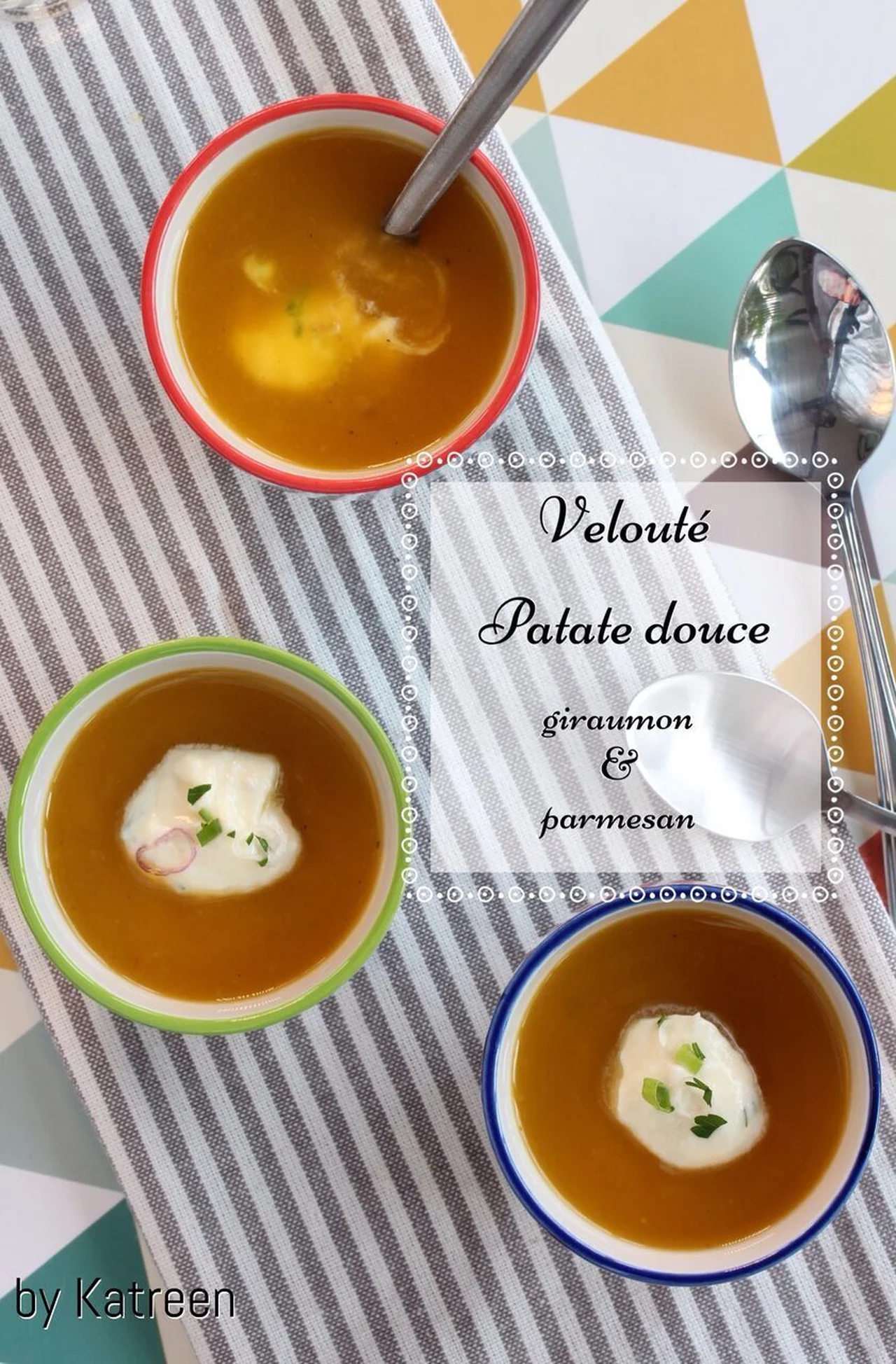 Velouté de patate douce et giraumon