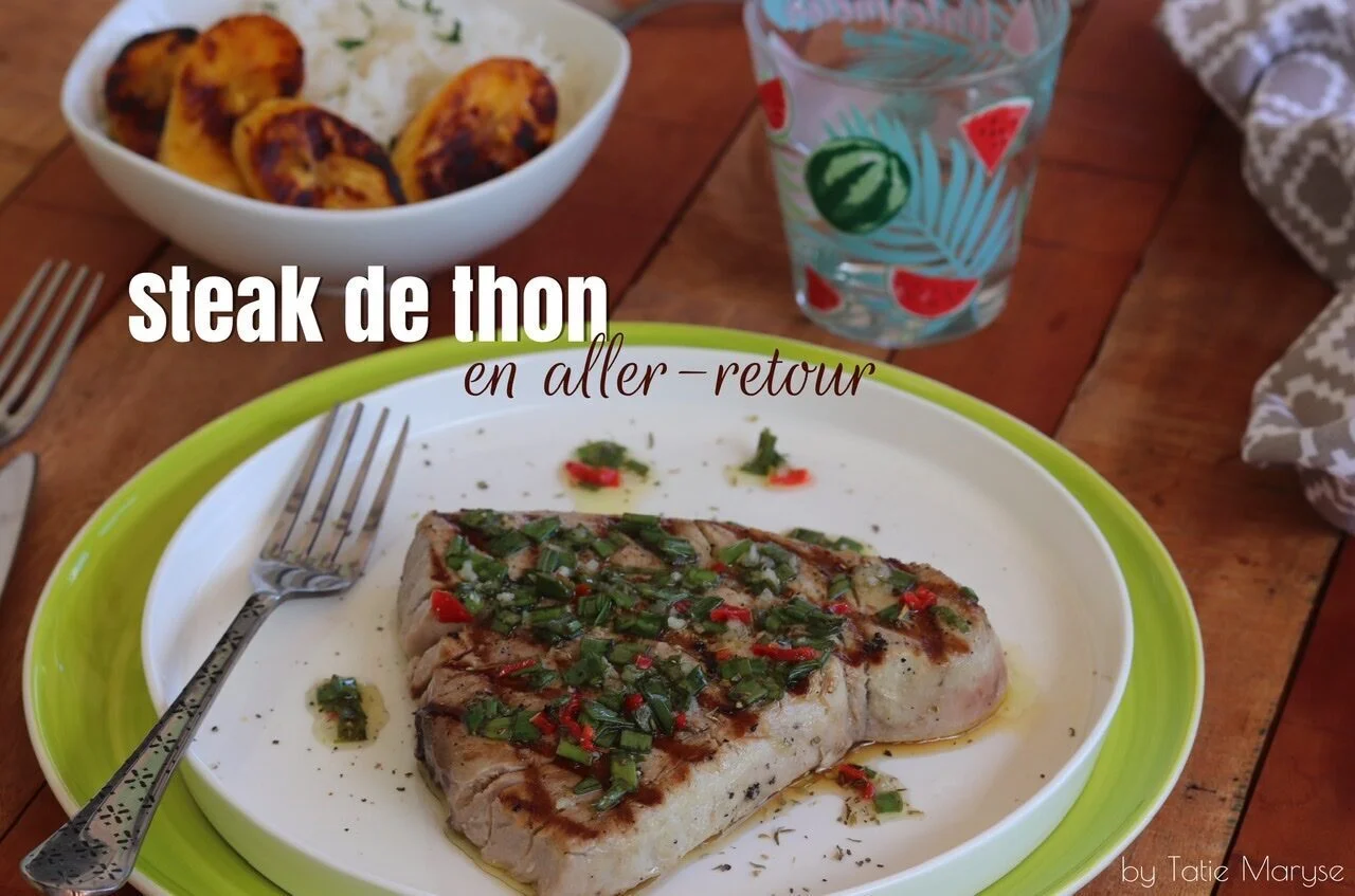 Steak de thon en aller-retour
