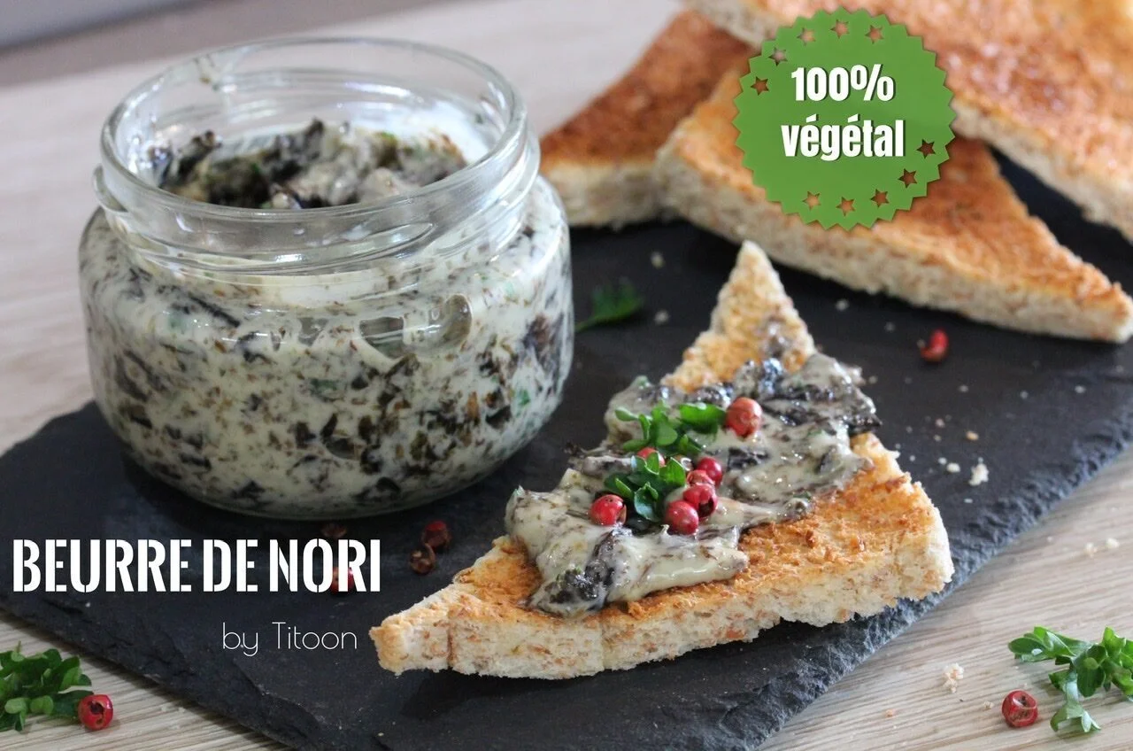 Beurre d'algue 100% végétal