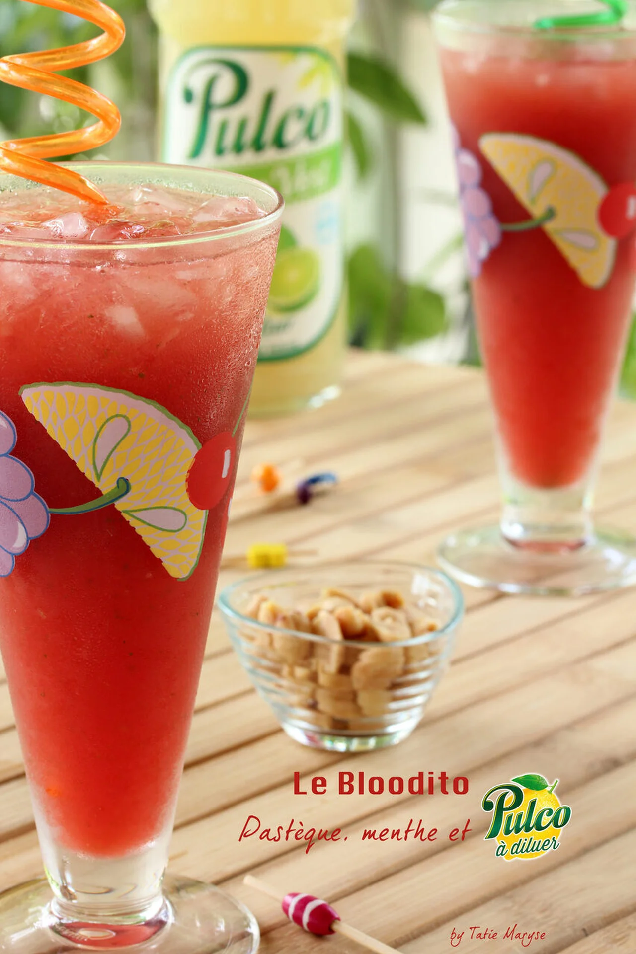 Bloodito : cocktail à la pastèque et citron vert