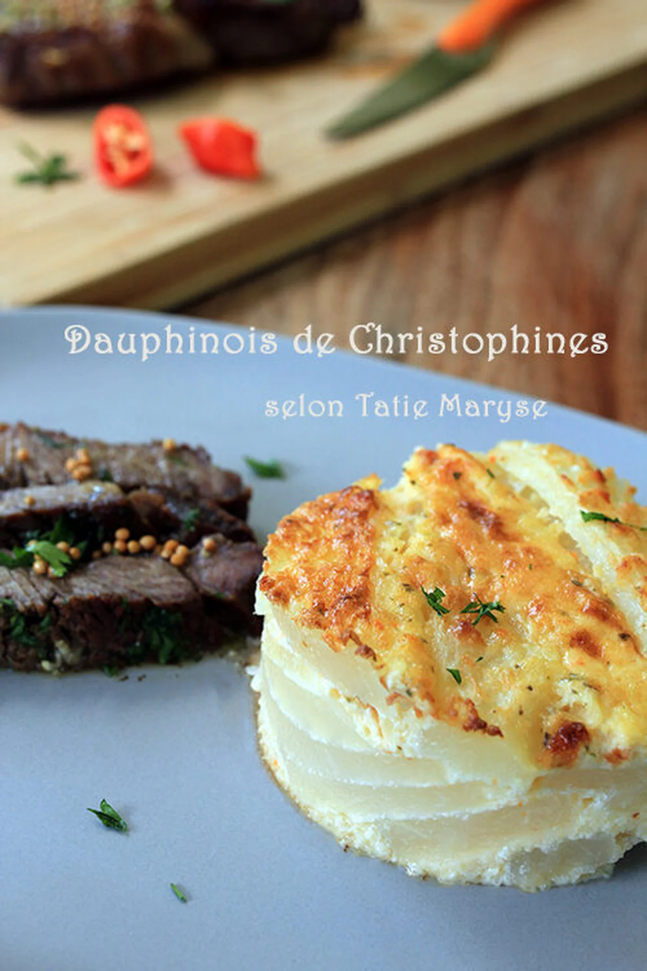 Dauphinois de christophines