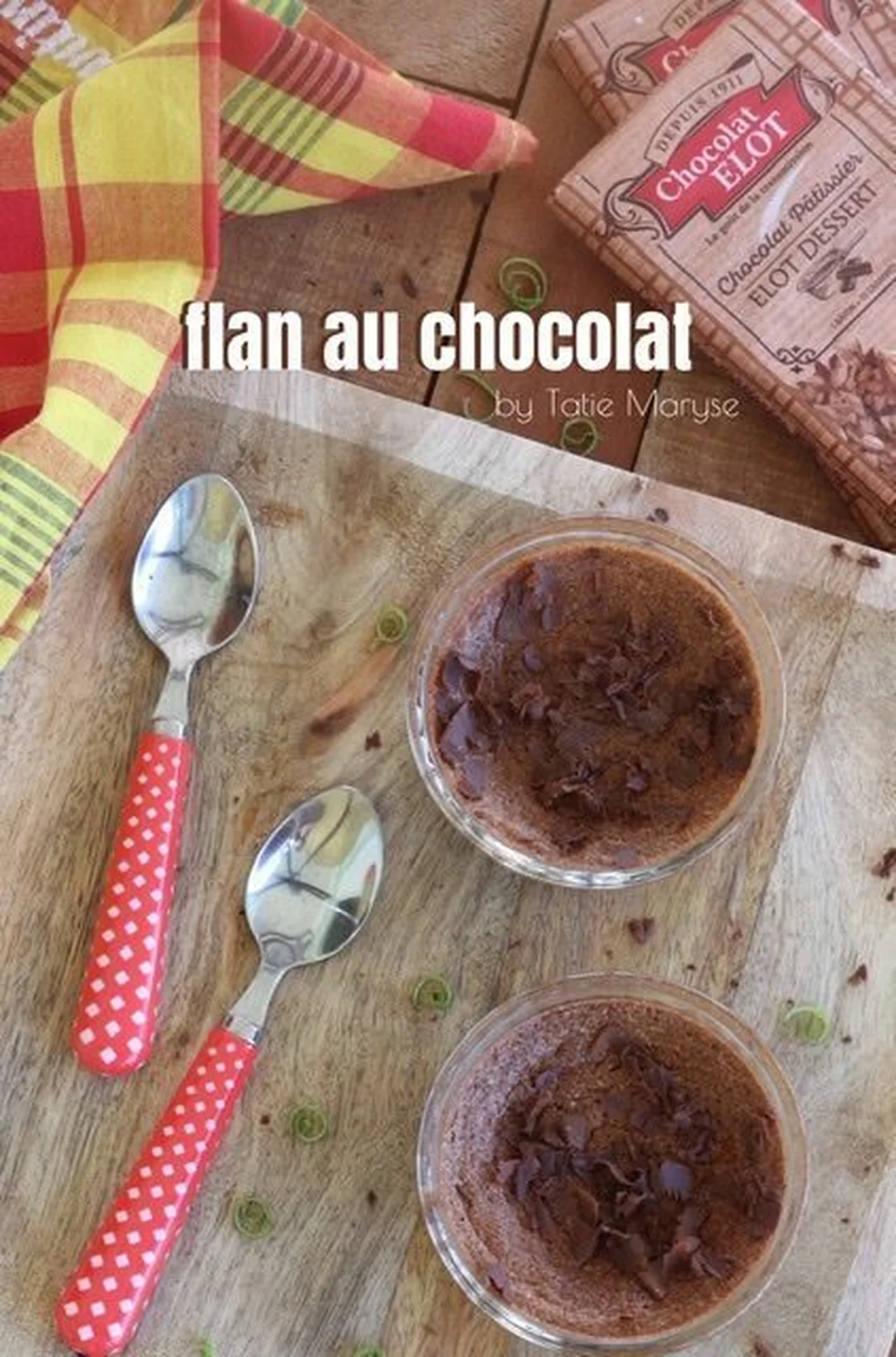 Flan au chocolat