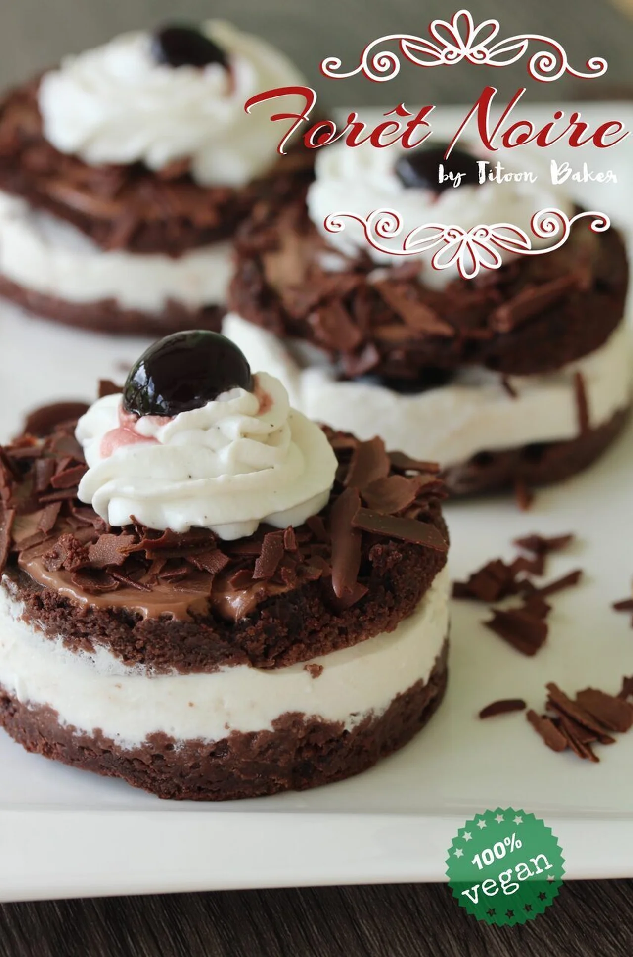 Forêt noire vegan