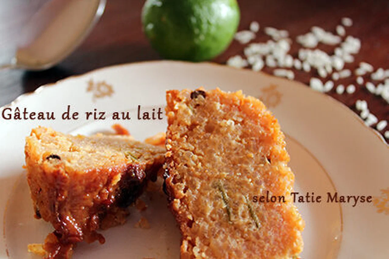 Gâteau de riz au lait