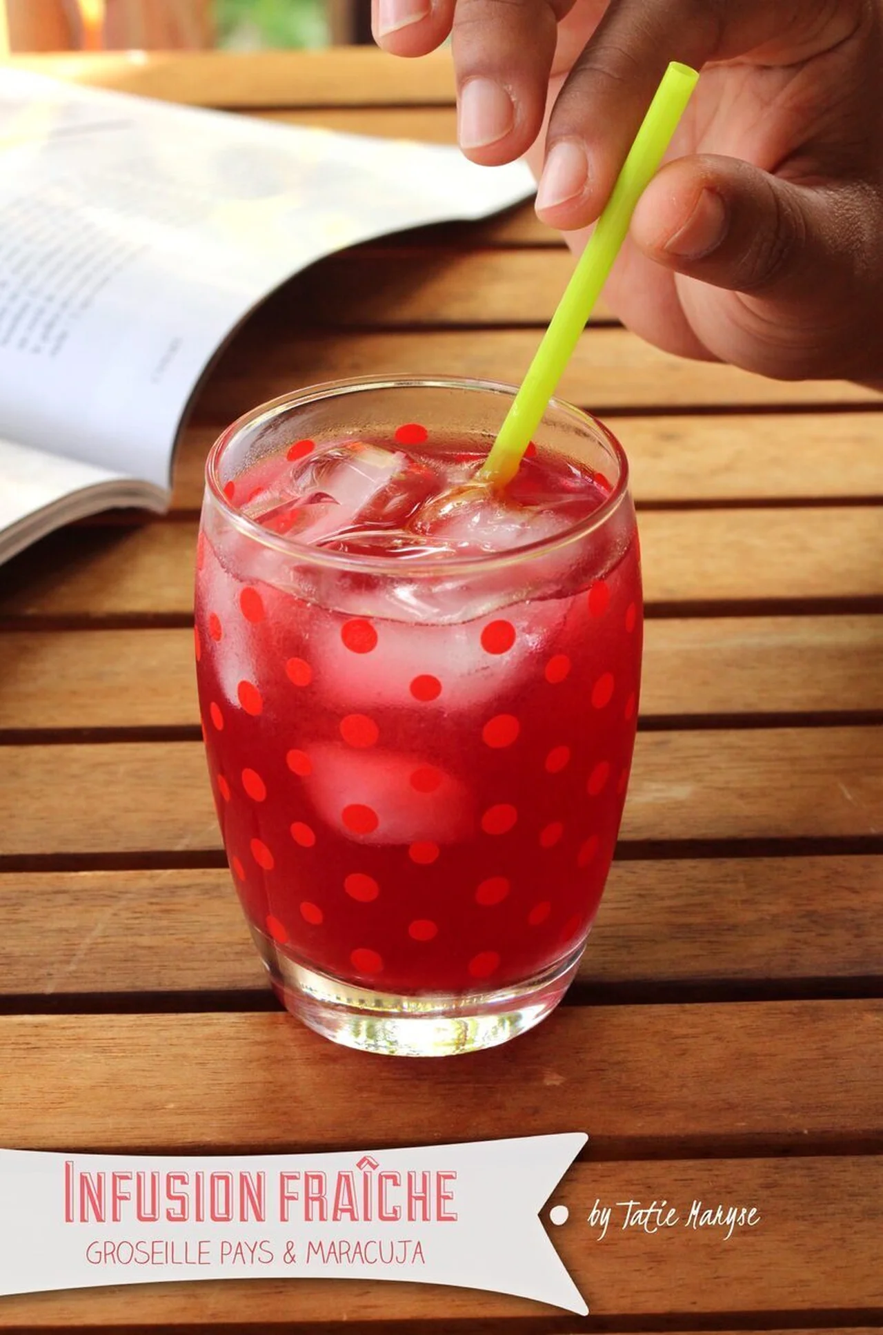 Infusion groseille pays et maracuja