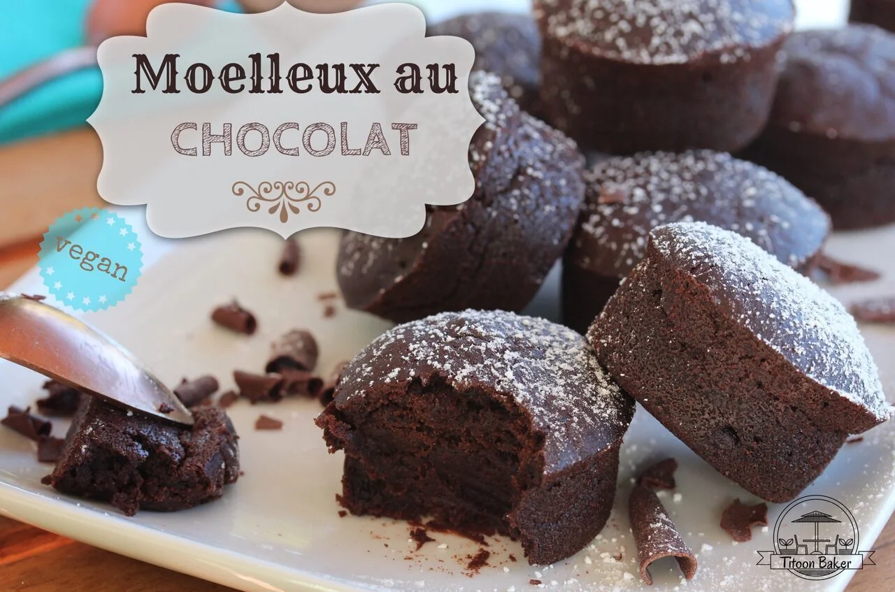 Moelleux au chocolat vegan