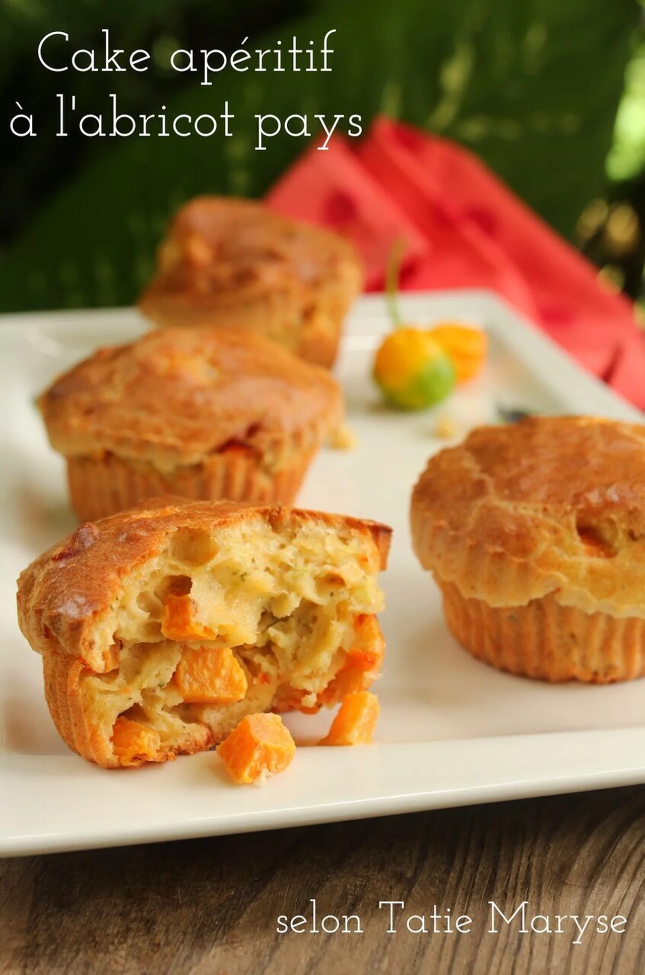 Muffins chèvre et abricot pays