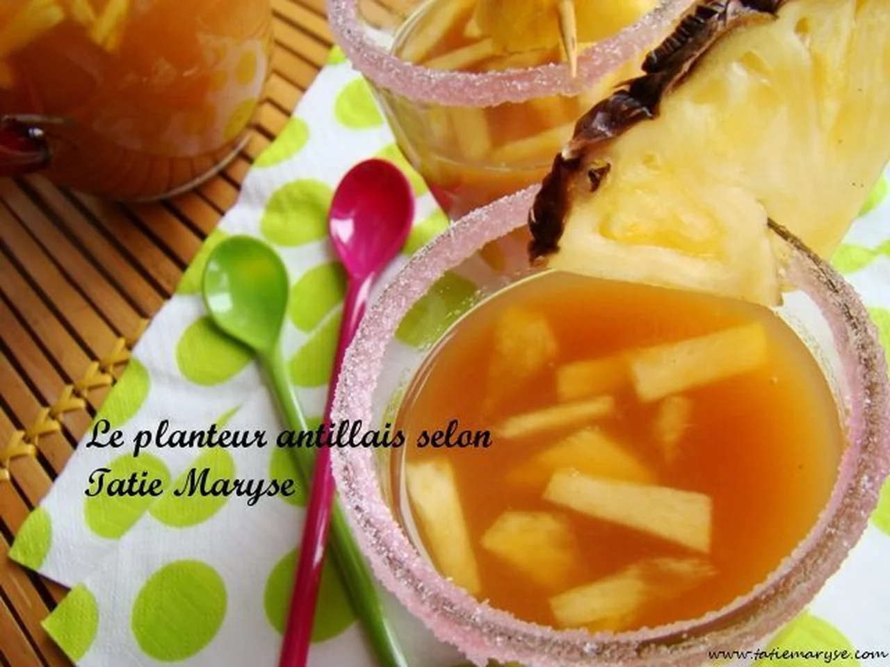 Punch planteur antillais