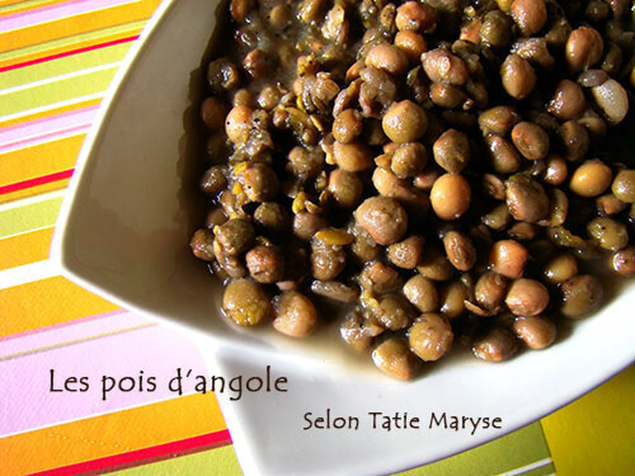 Pois d'angole antillais