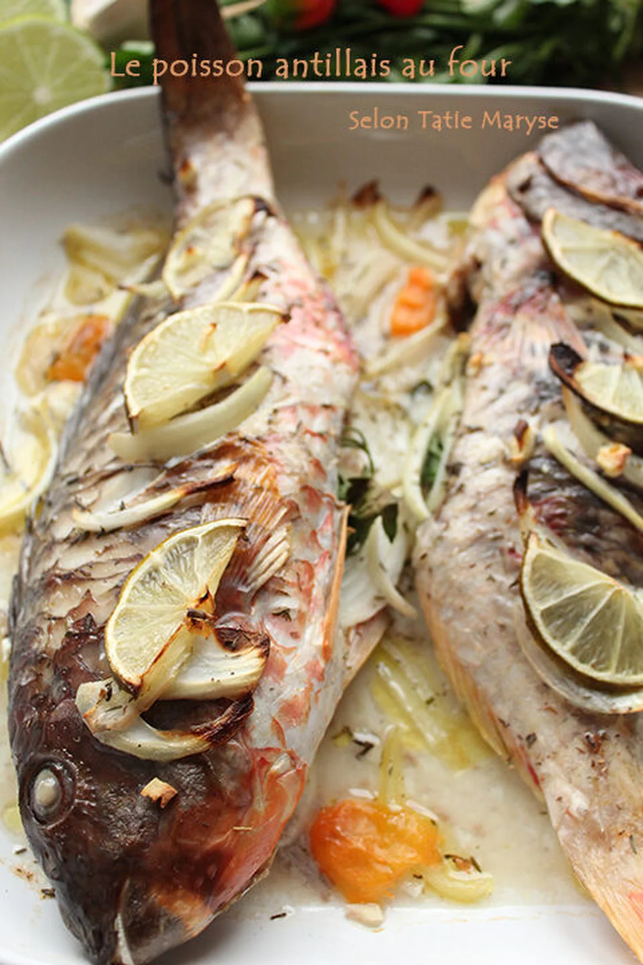 Poisson au four antillais
