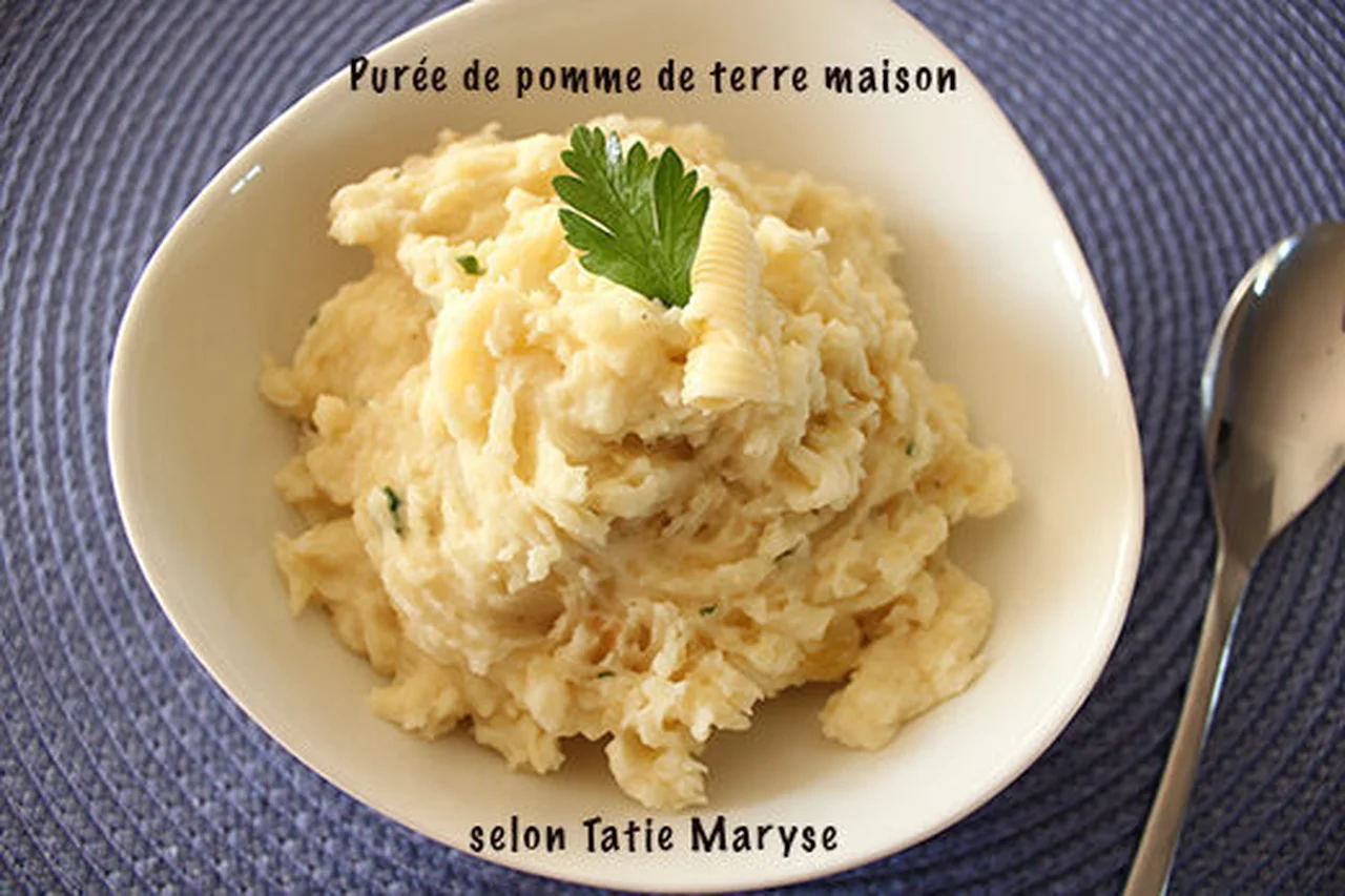 Purée de pomme de terre maison