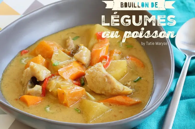 Soupe de poisson façon thaï