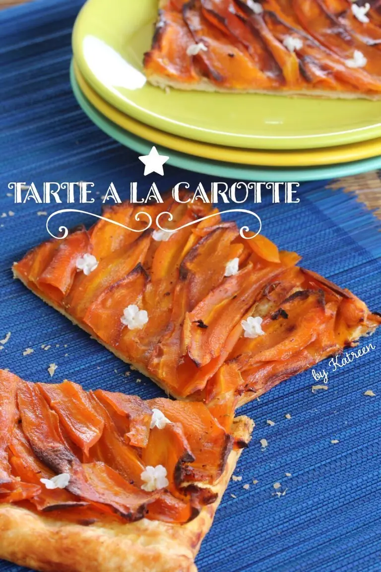Tarte à la carotte sucrée