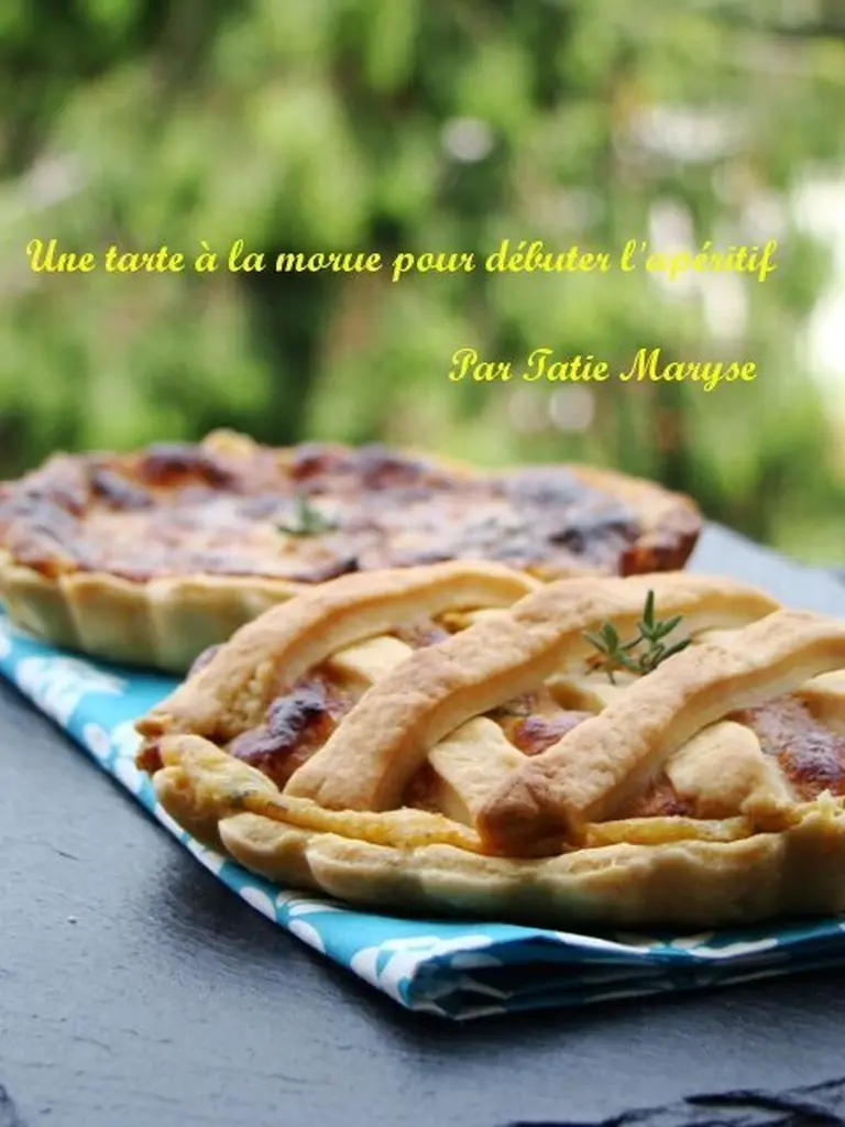 Tarte à la morue antillaise express