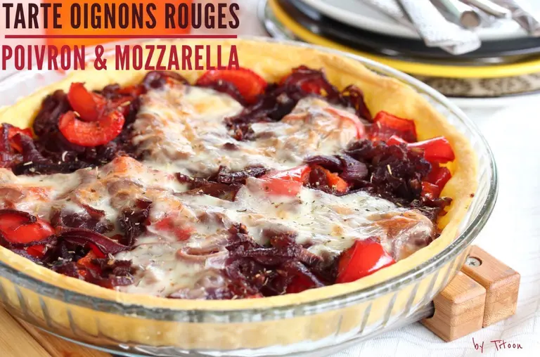 Tarte légumes mozza