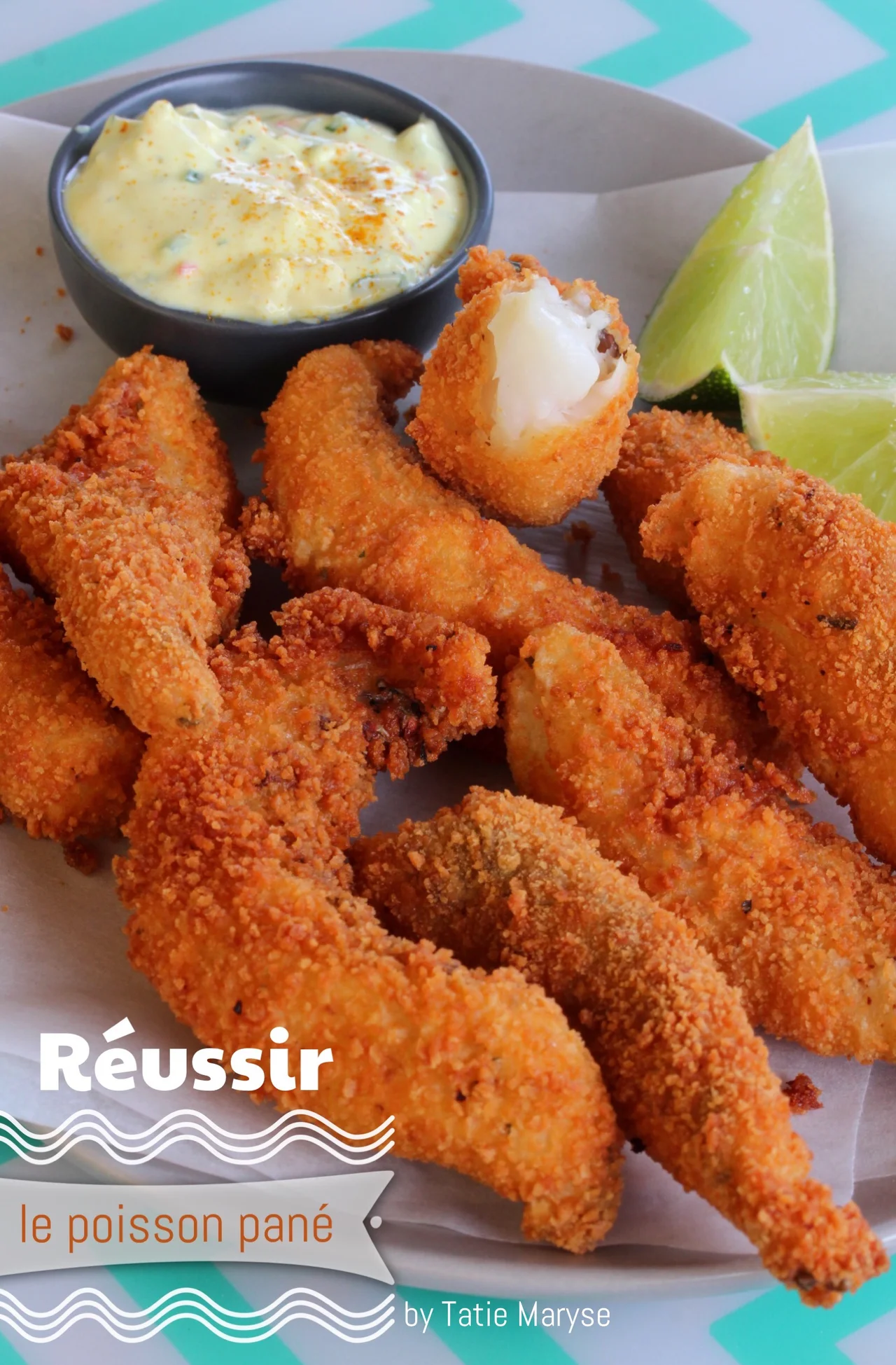 Poisson pané maison savoureux