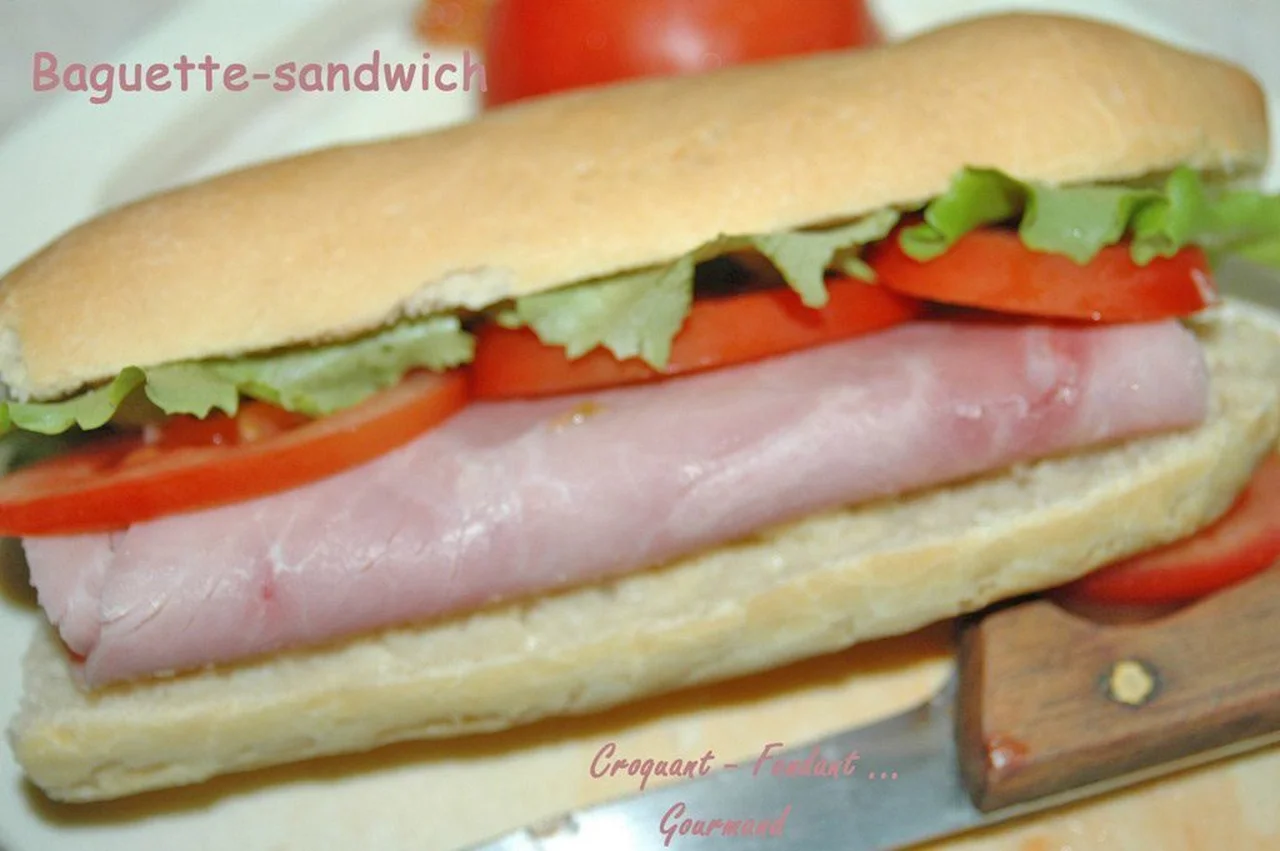 Baguette-sandwich