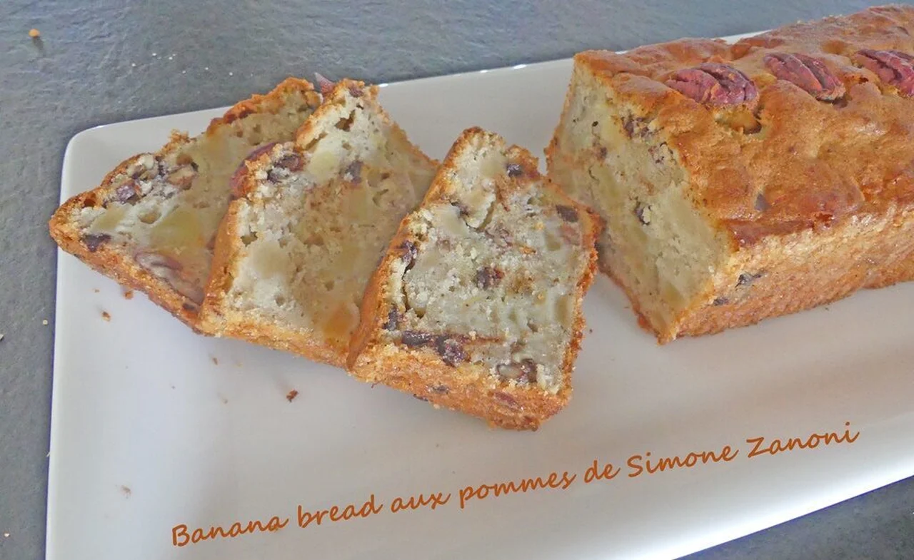 Banana bread aux pommes