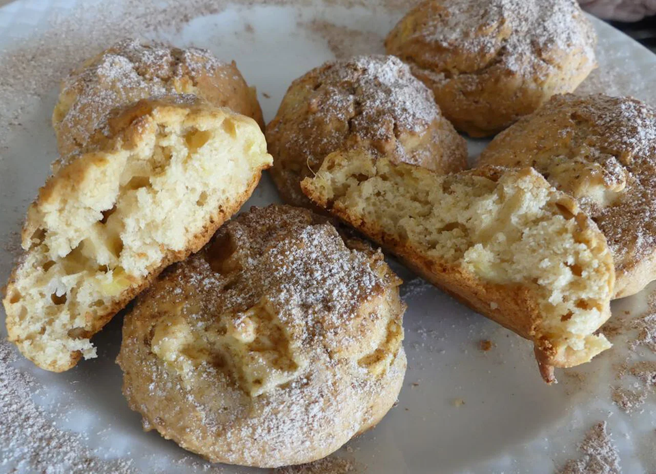 Biscuits moelleux aux pommes