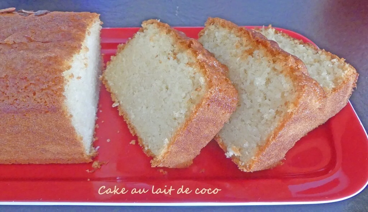 Cake au lait de coco