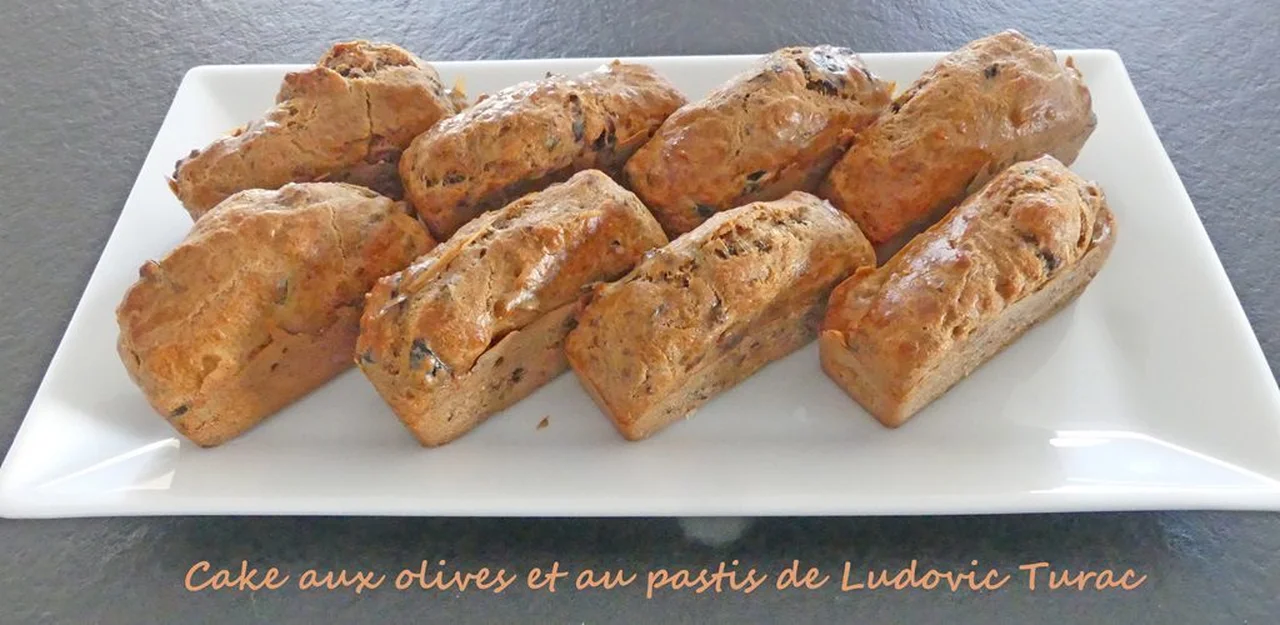 Cake aux olives et au pastis