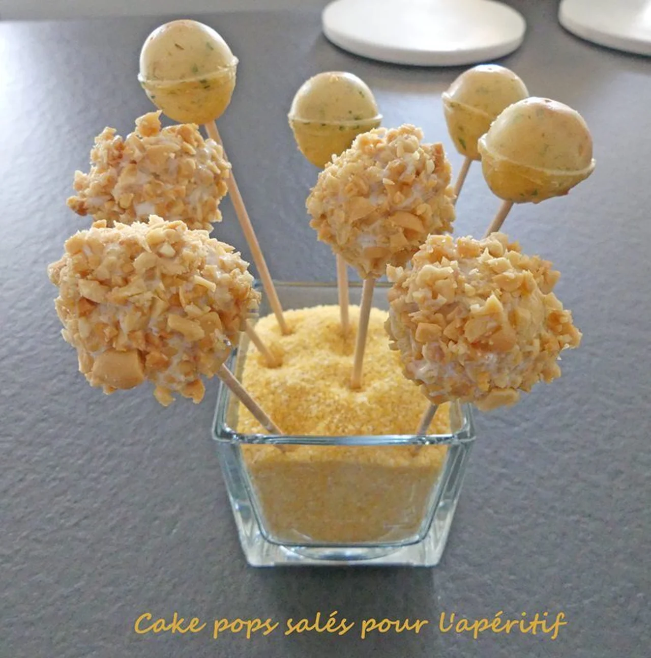 Cake pops salés pour l'apéritif