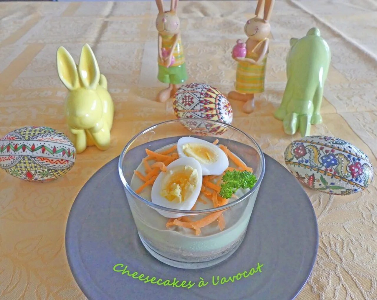 Cheesecakes à l'avocat