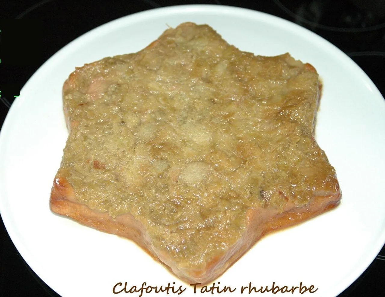 Clafoutis Tatin rhubarbe