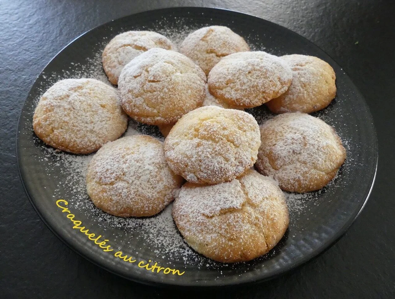 Craquelés au citron