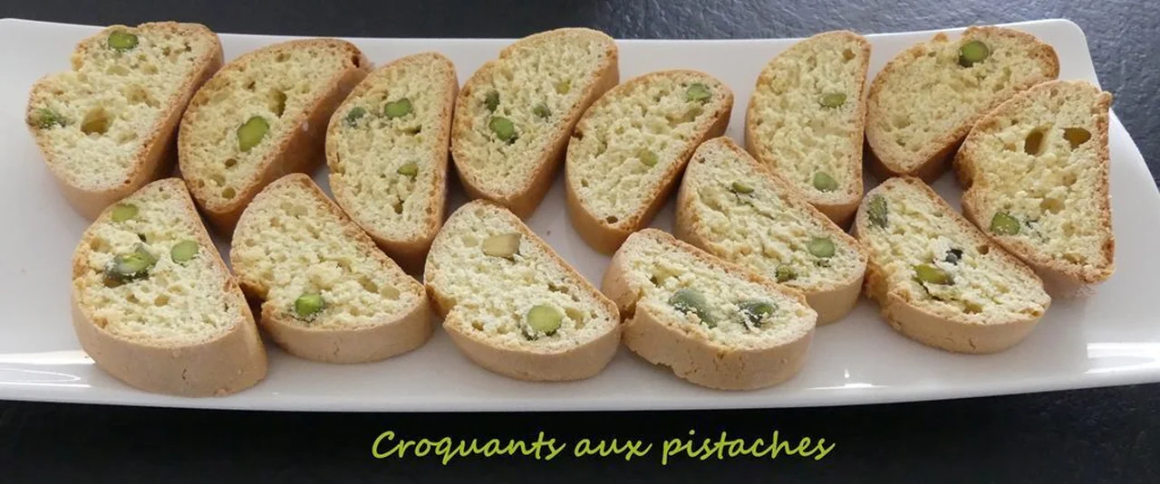 Croquants aux pistaches