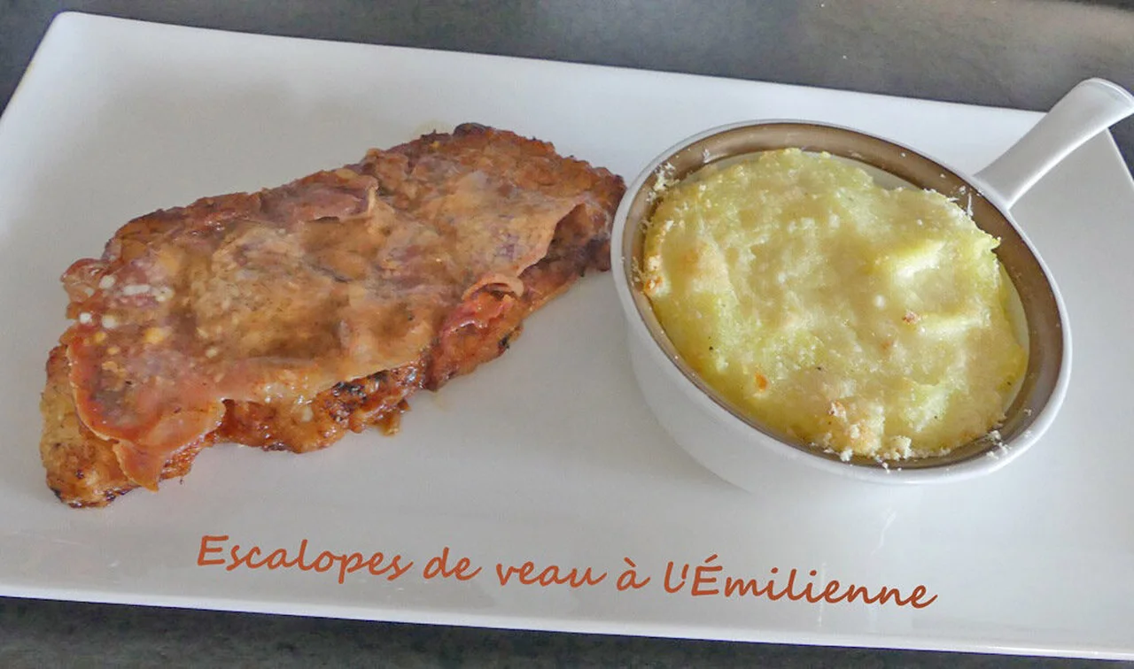 Escalopes de veau à l'Émilienne