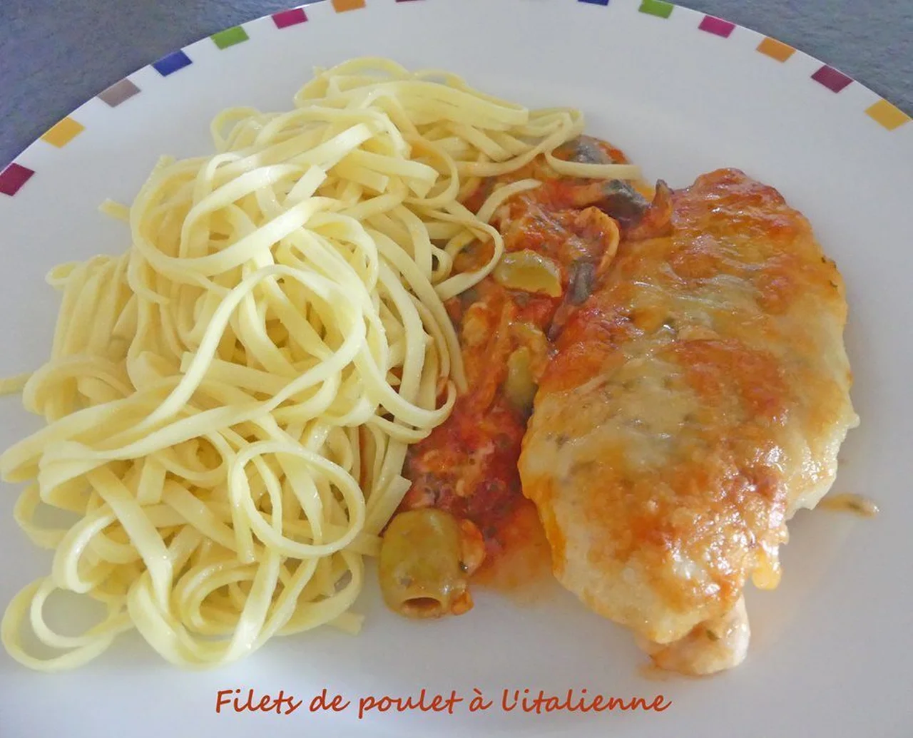 Filets de poulet à l'italienne